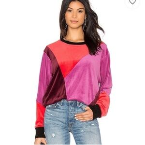 Splendid Margherita Velluto Sweatshirt